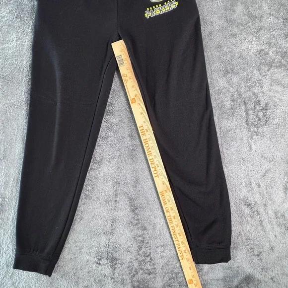 NFL Team Apparel Green Bay Packers Joggers Black Sleepwear Lounge Pants Womens S - Picture 4 of 5